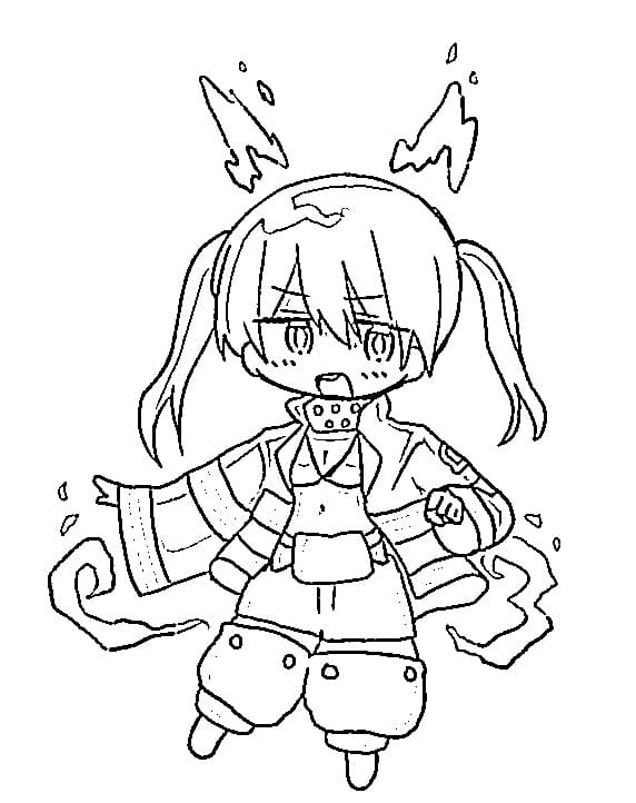 Coloriage Tamaki Kotatsu