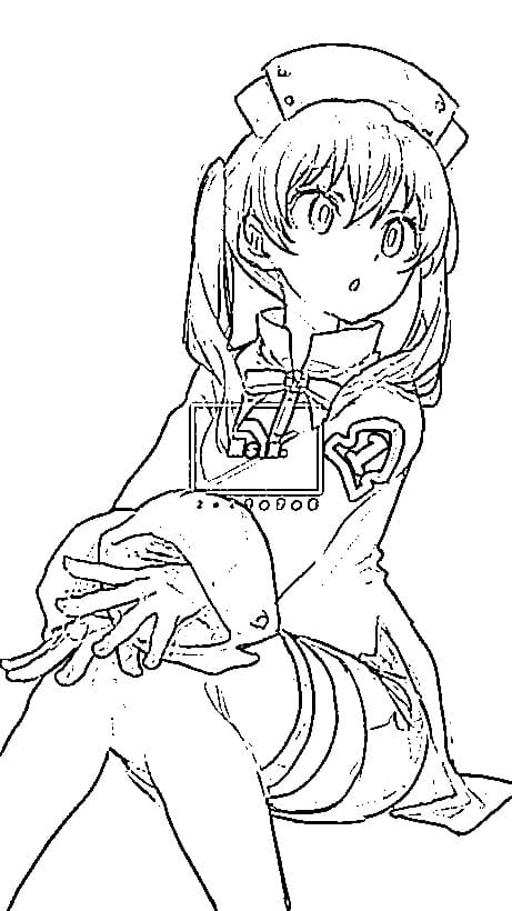 Coloriage Tamaki Kotatsu séance
