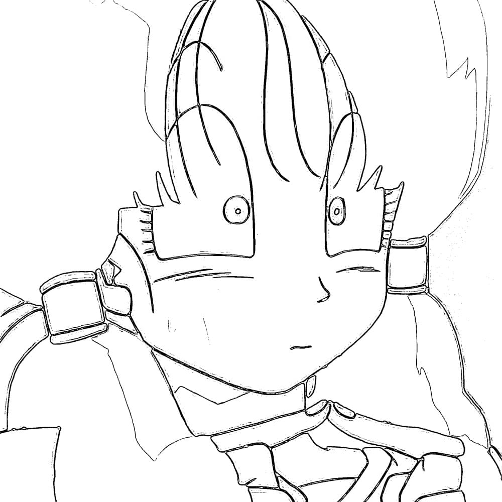 Coloriage Videl stupide