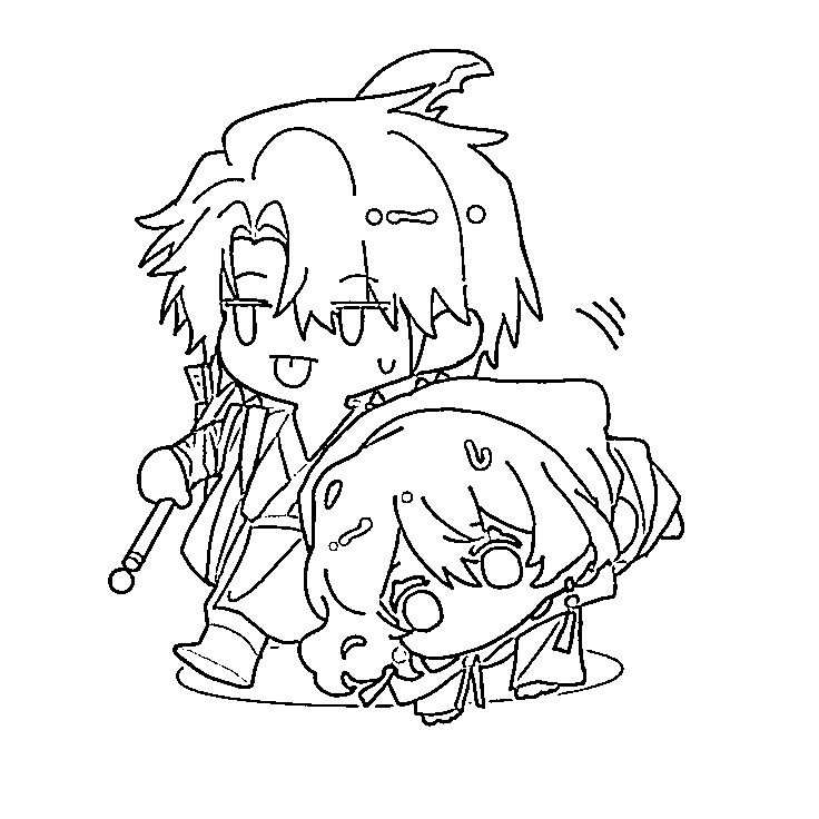 Coloriage Yona : Princesse de l'aube Mignonne Coloriage Yona : Princesse de l'aube Mignonne