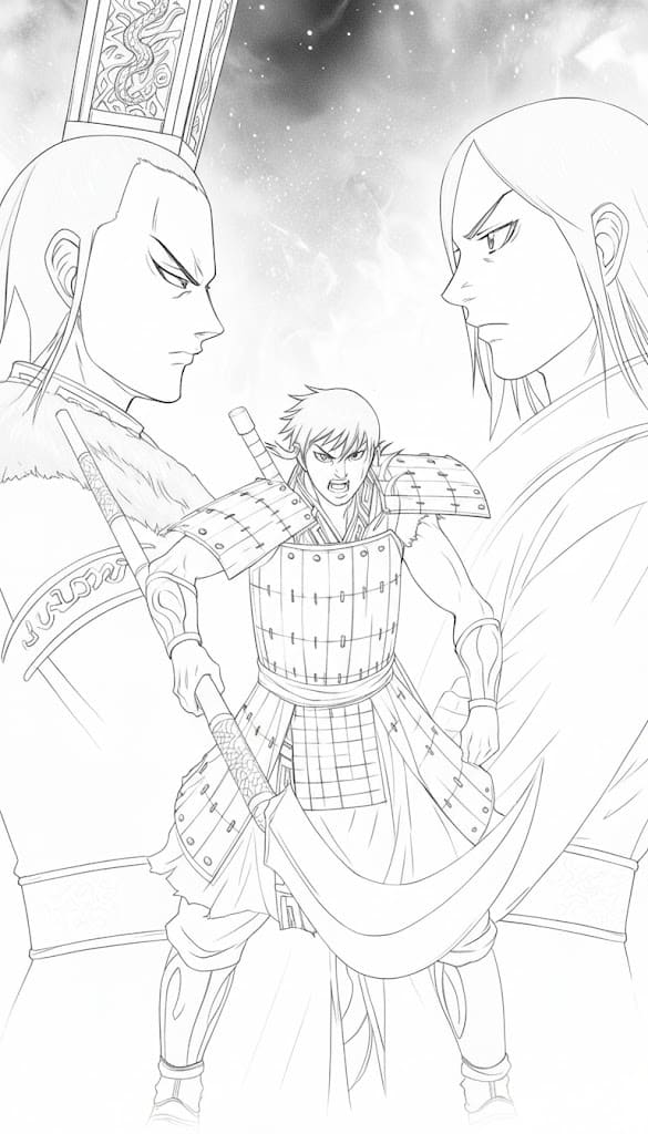 Coloriage Affiche Kingdom