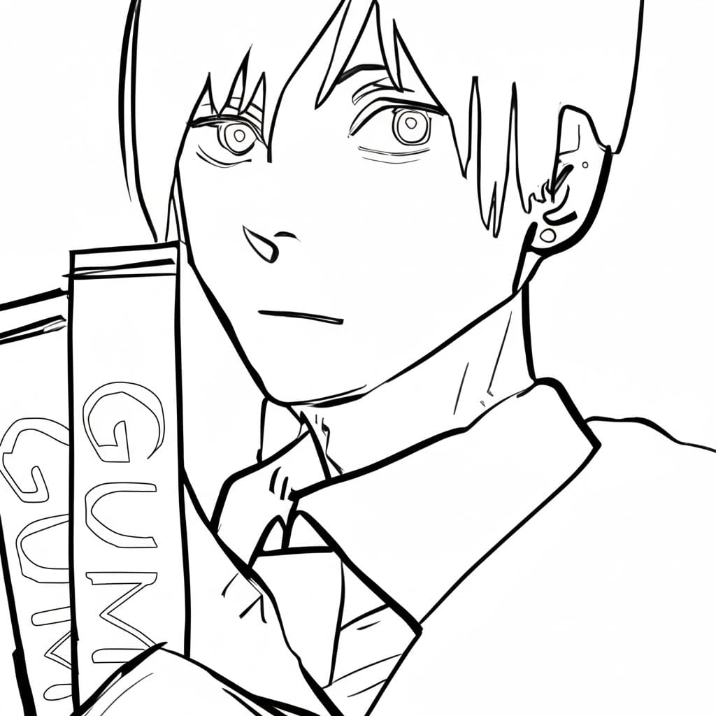 Coloriage Aki Hayakawa imprimer