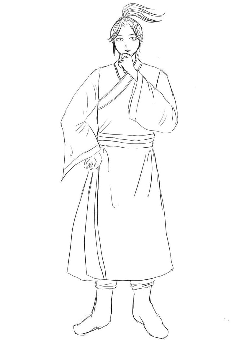 Coloriage Anime Kingdom