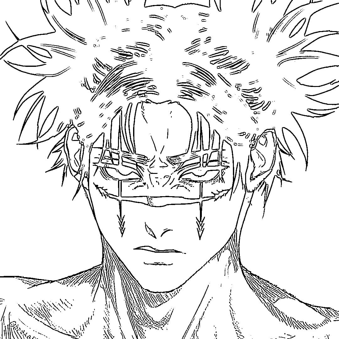 Coloriage Choso beau