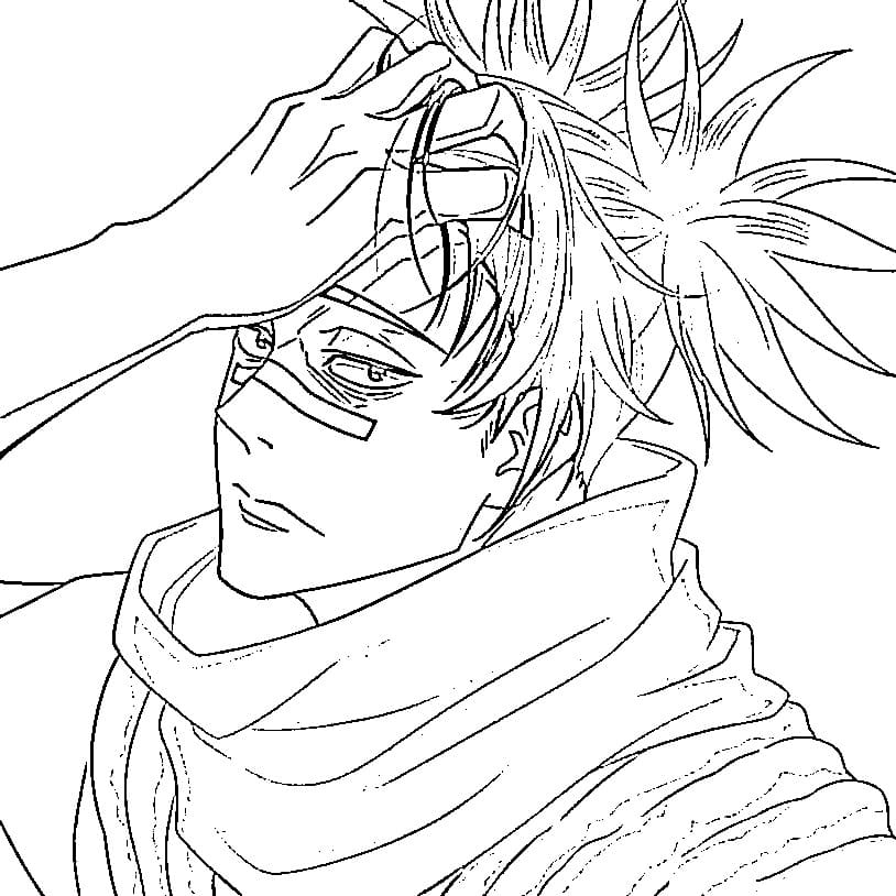 Coloriage Choso Cool