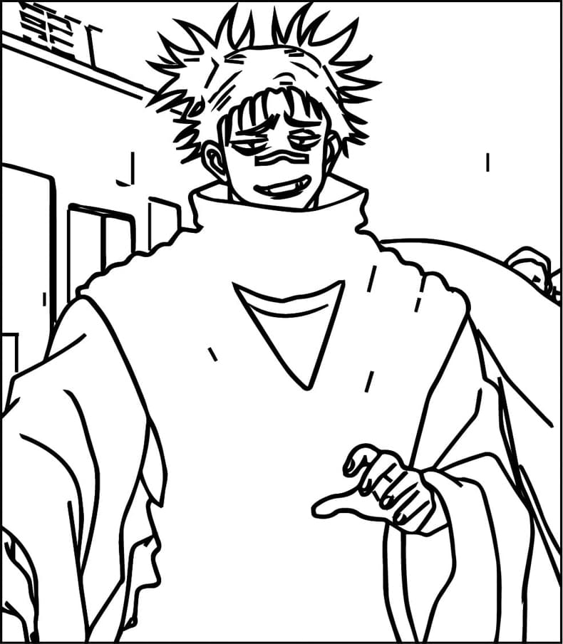 Coloriage Choso Jujutsu Kaisen
