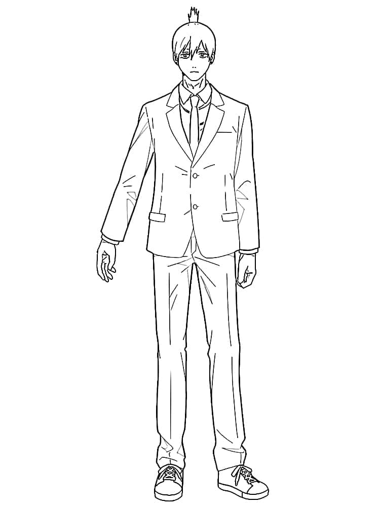 Coloriage Cool Aki Hayakawa