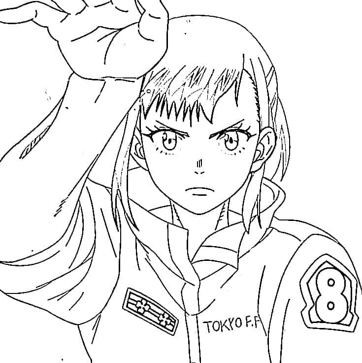 Coloriage Cool Maki Oze