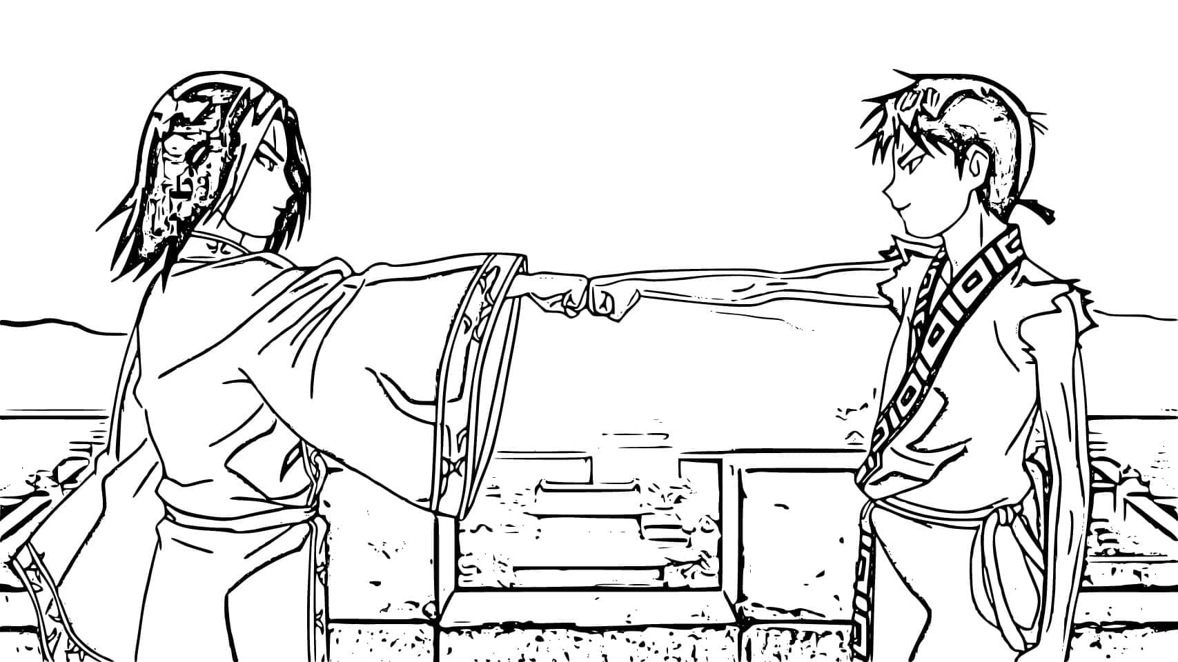 Coloriage Dessin de Anime Kingdom