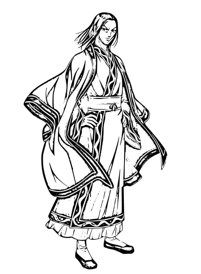 Coloriage Ei Sei de Kingdom