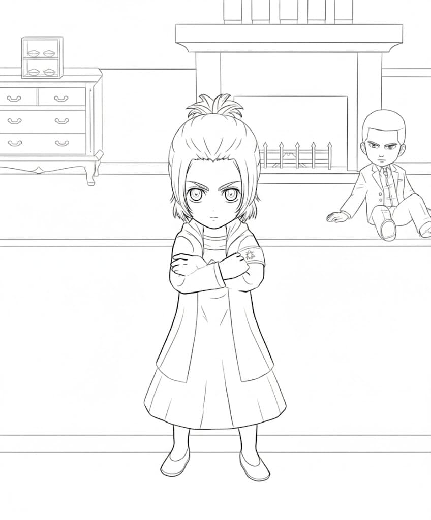 Coloriage Enfant de Gaby Braun