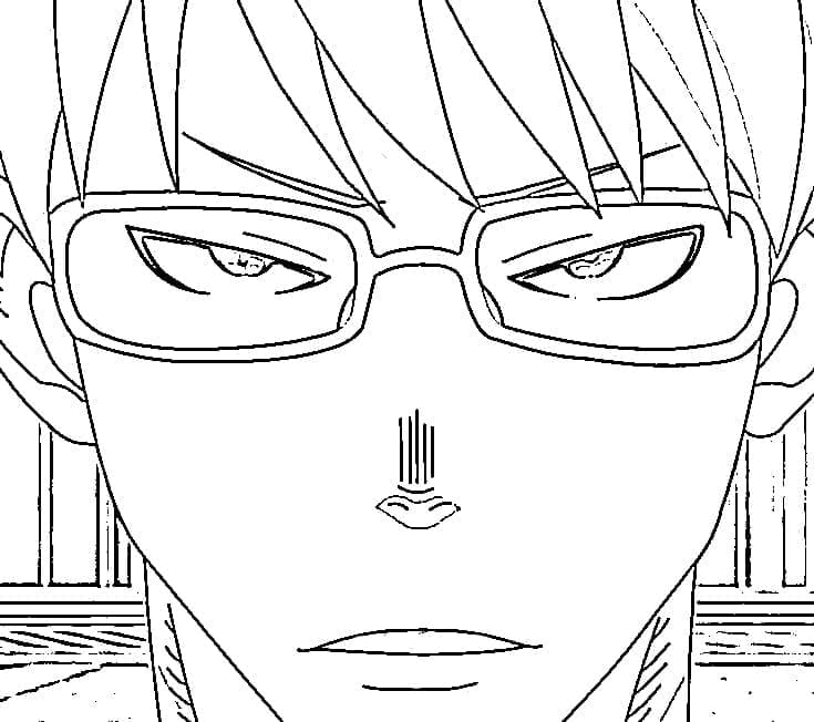 Coloriage Fire Force Takehisa Hinawa