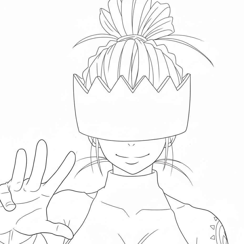 Coloriage Haumea beauté