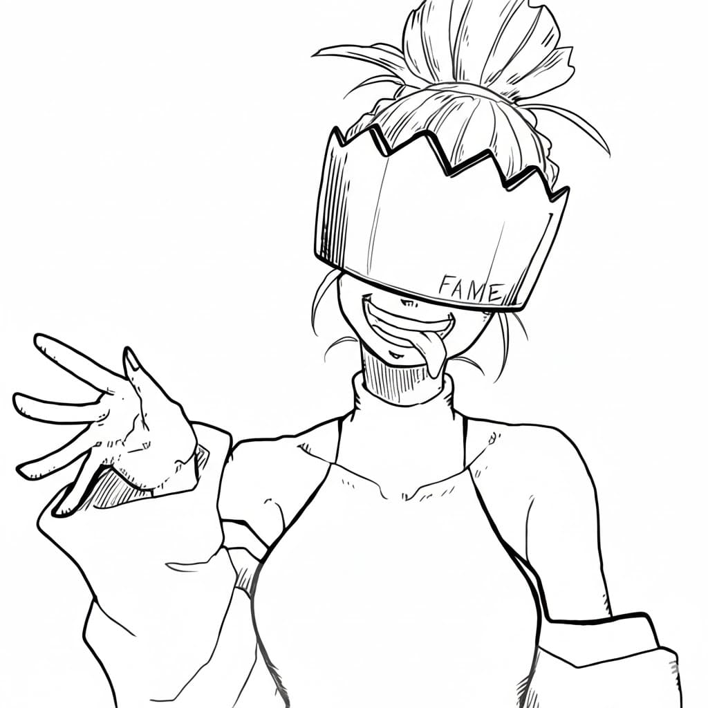 Coloriage Haumea plaisanterie