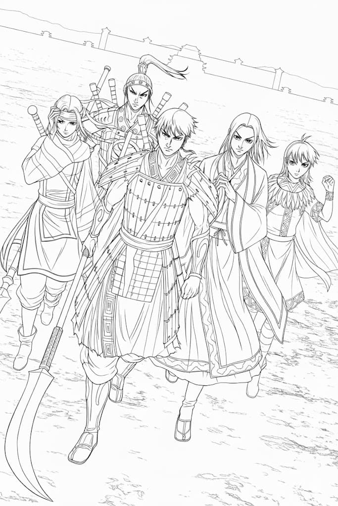 Coloriage Kingdom