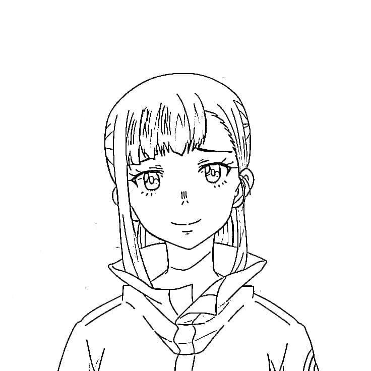 Coloriage Maki Oze
