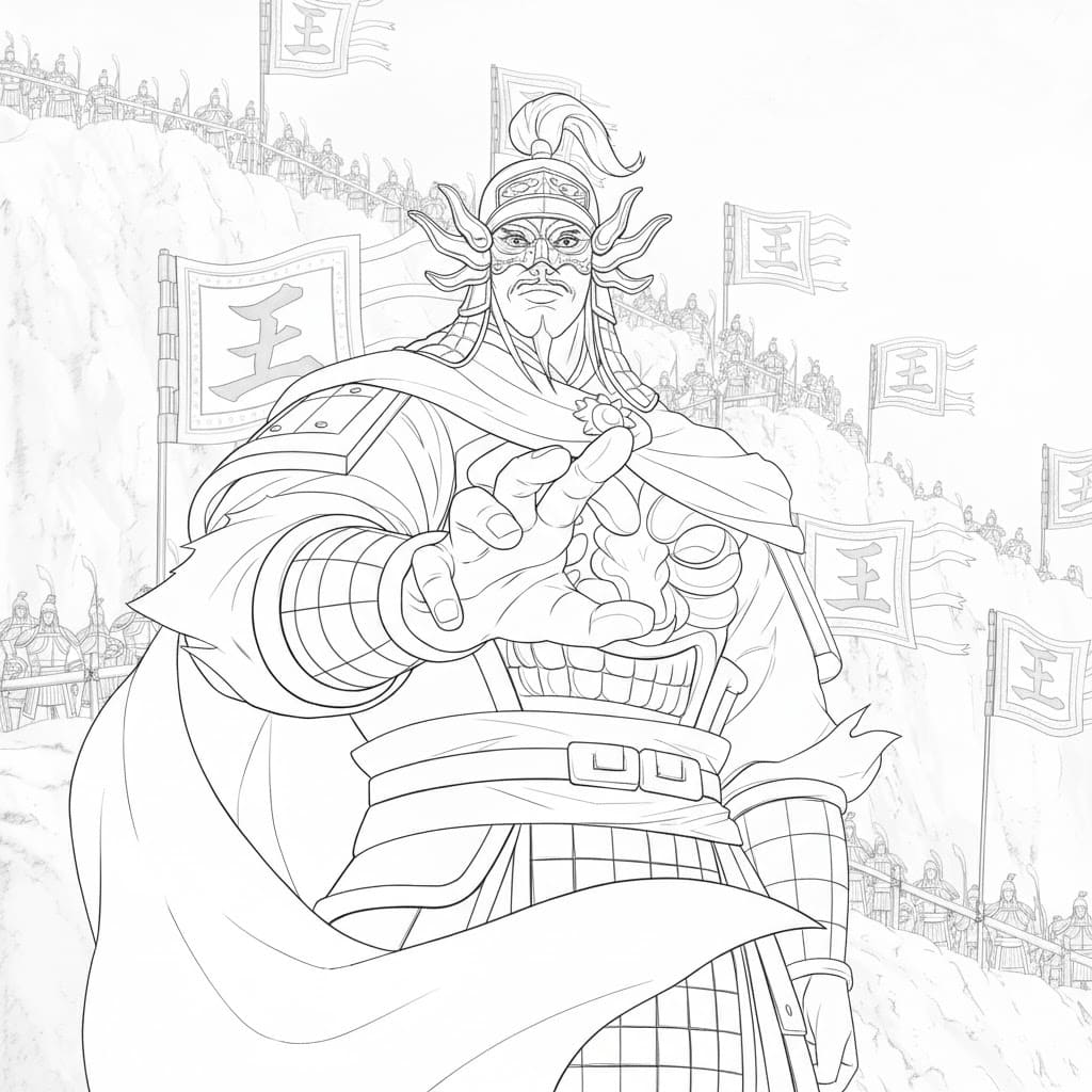 Coloriage Ou Sen de Kingdom