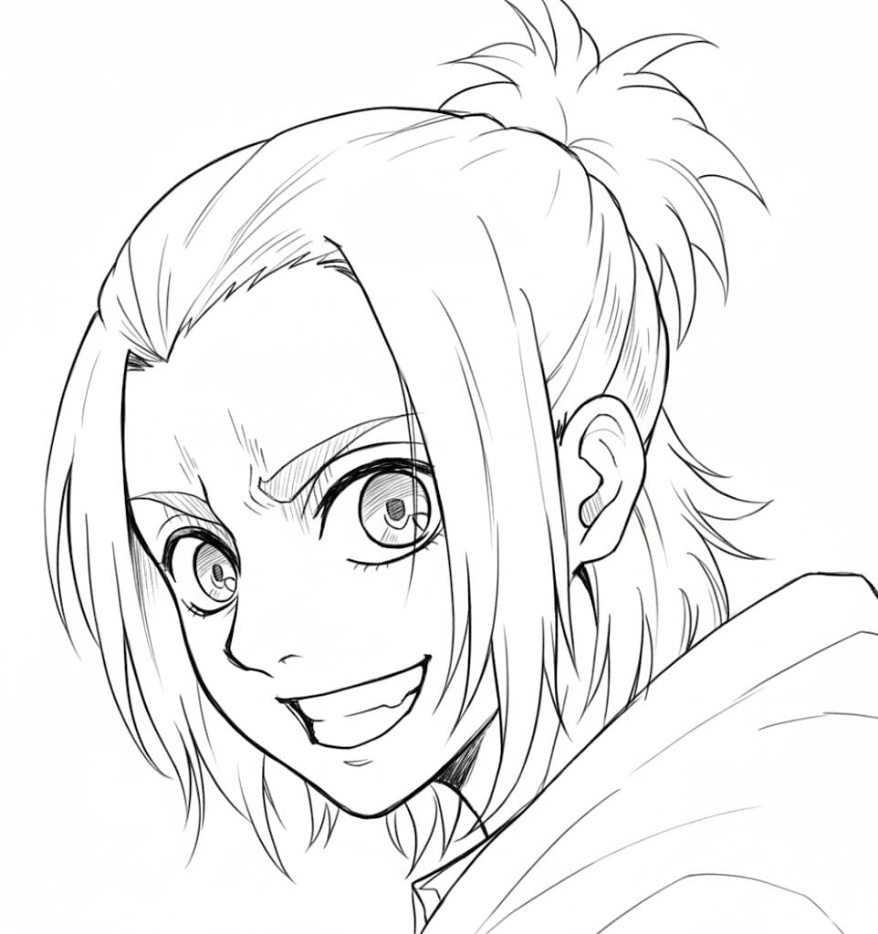 Coloriage Rire de Gaby Braun