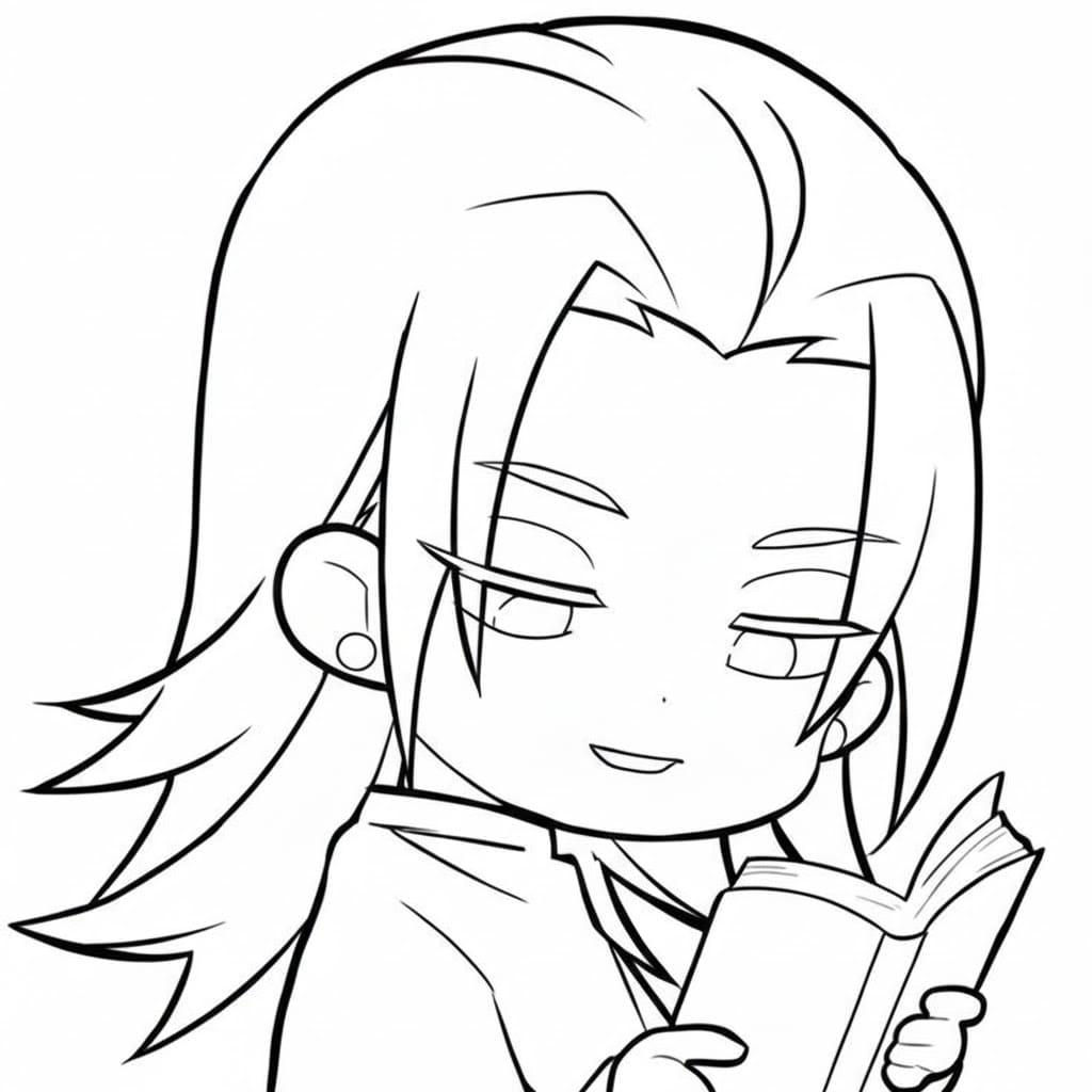 Coloriage Suguru Geto beau