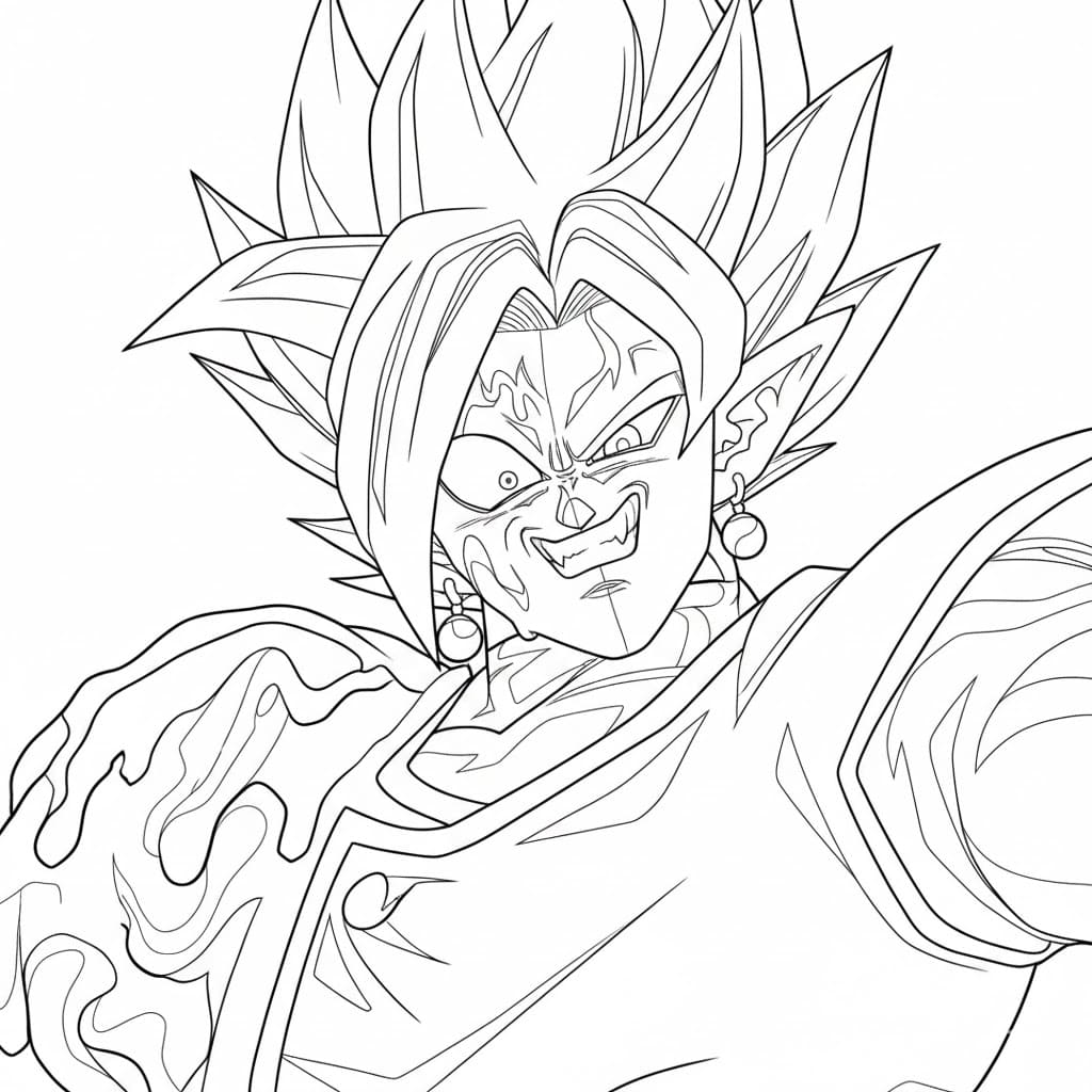 Coloriage Super Zamasu