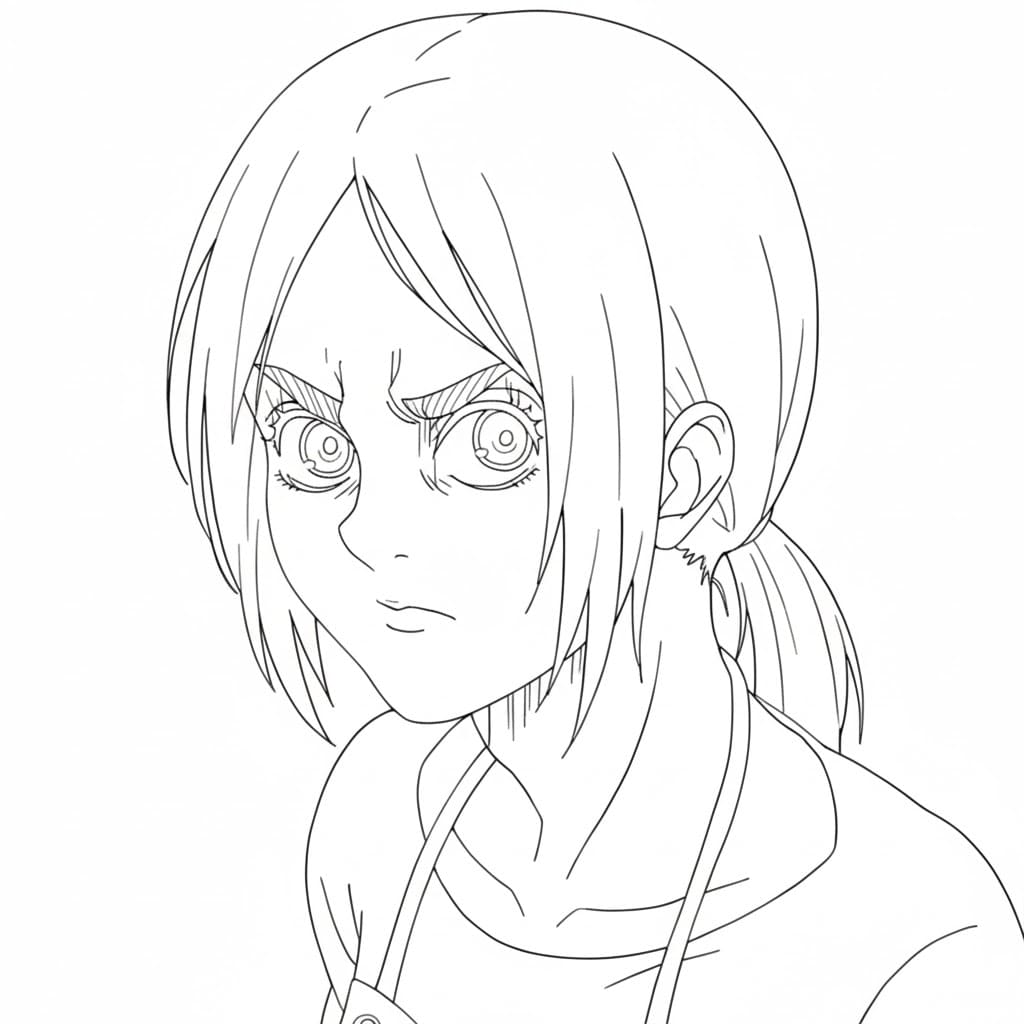 Coloriage Gaby Braun