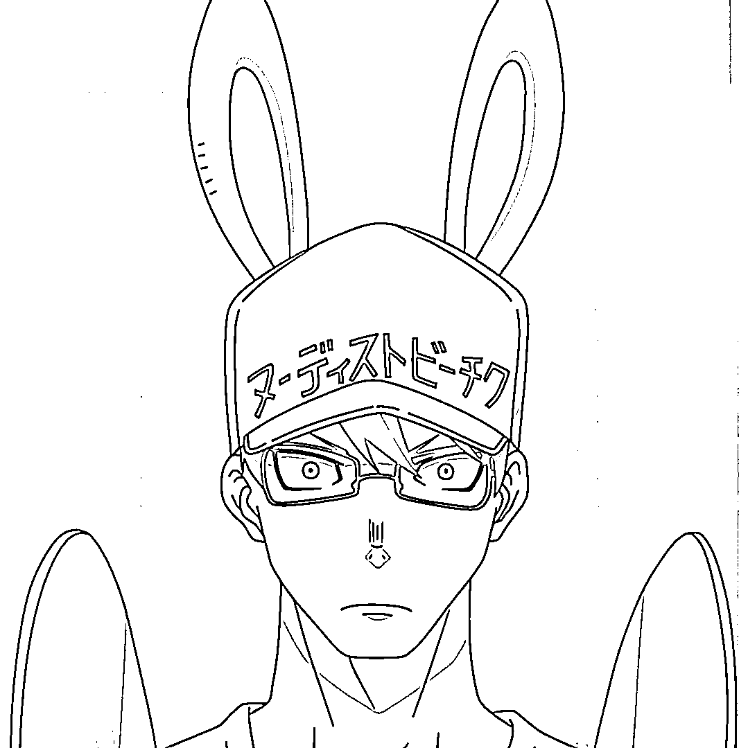 Coloriage Takehisa Hinawa mignon
