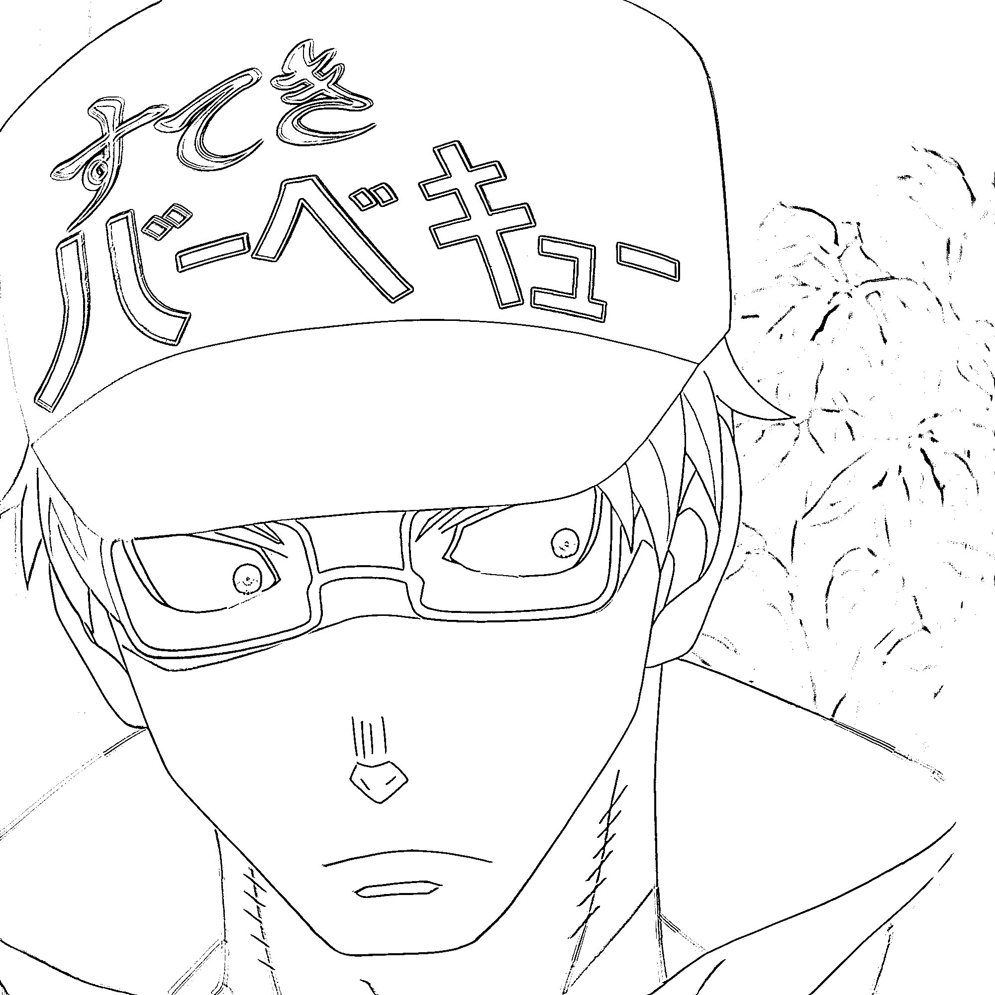 Coloriage Takehisa Hinawa normale