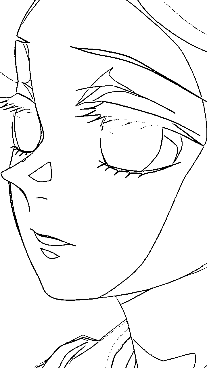 Coloriage Tamayo triste