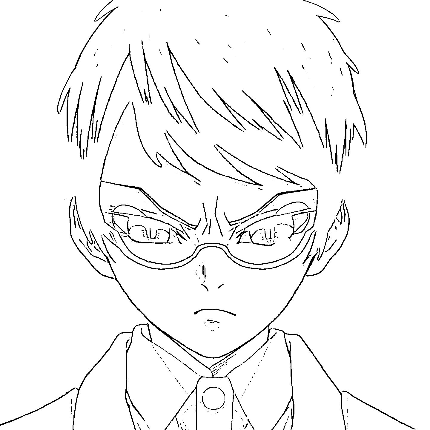 Coloriage Yushiro très cool