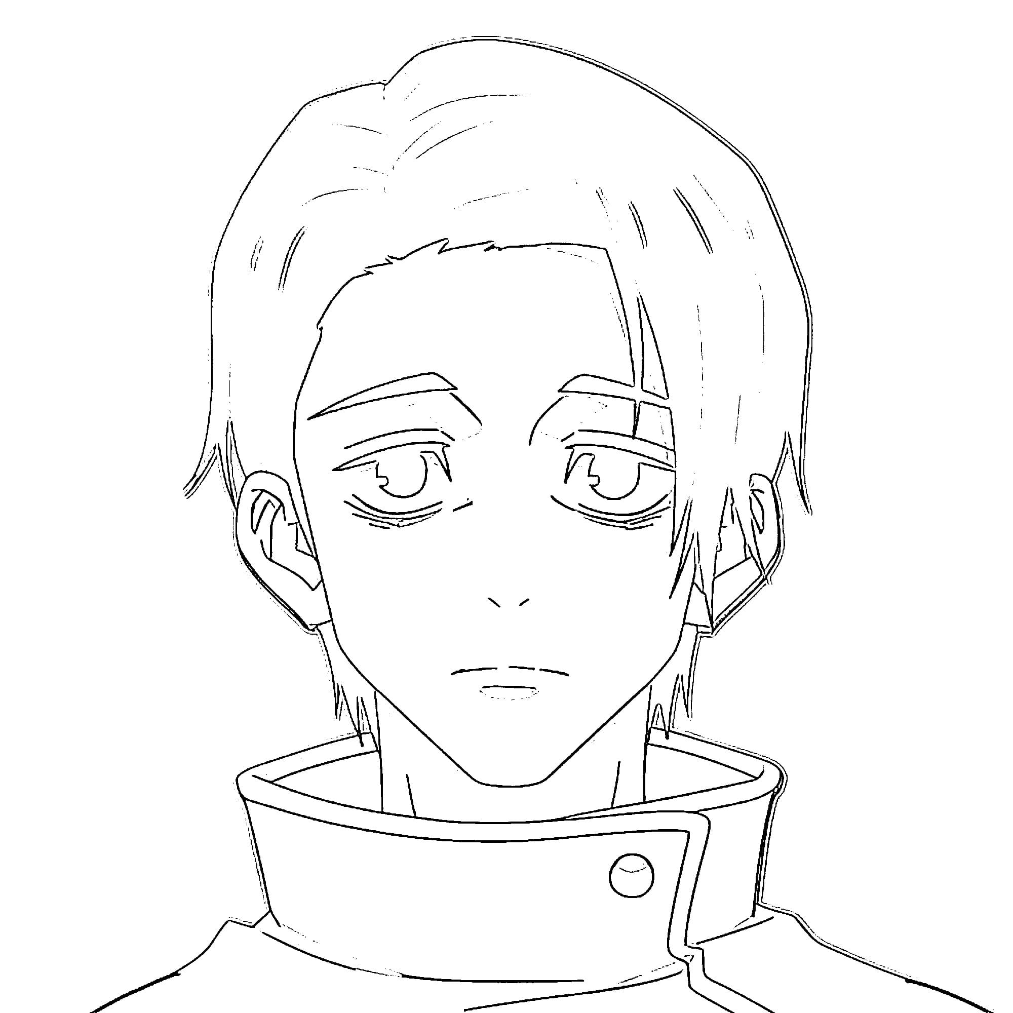 Coloriage Yuta Okkotsu imprimable