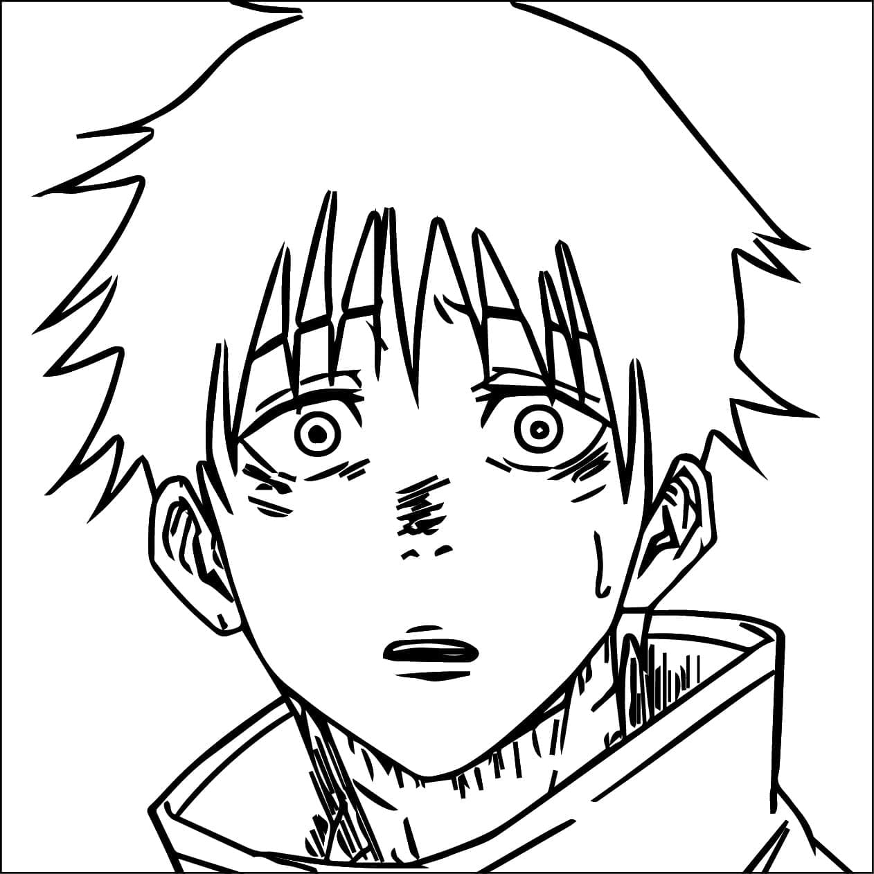 Coloriage Yuta Okkotsu Jujutsu Kaisen