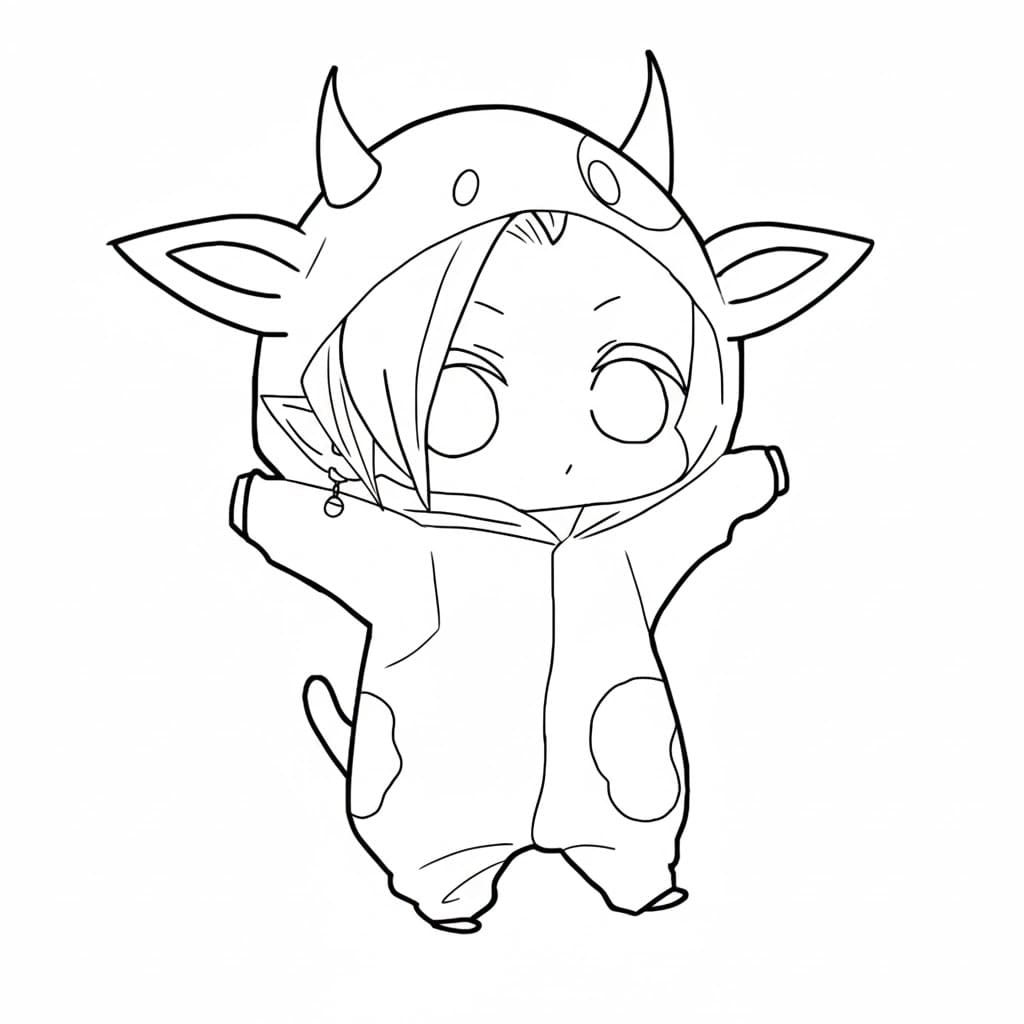 Coloriage Zamasu mignon