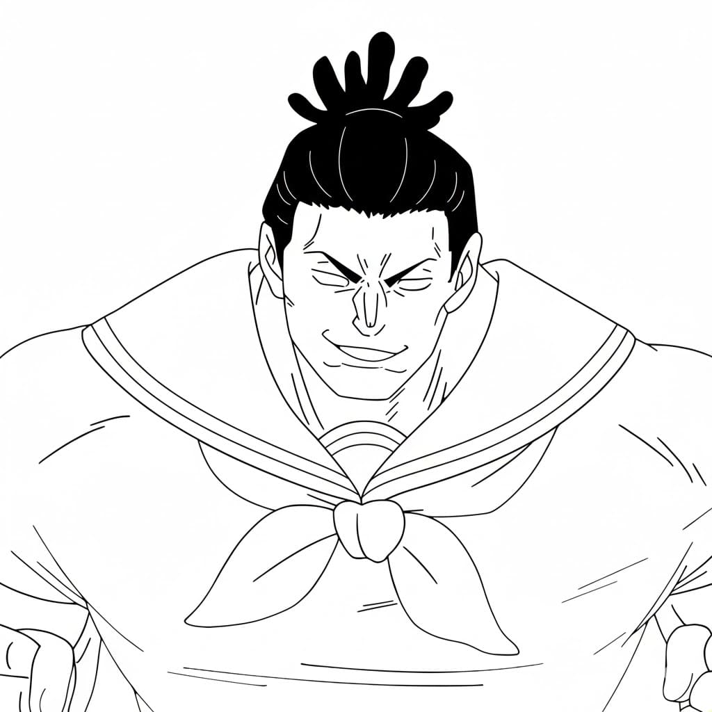 Coloriage Aoi Todo géant