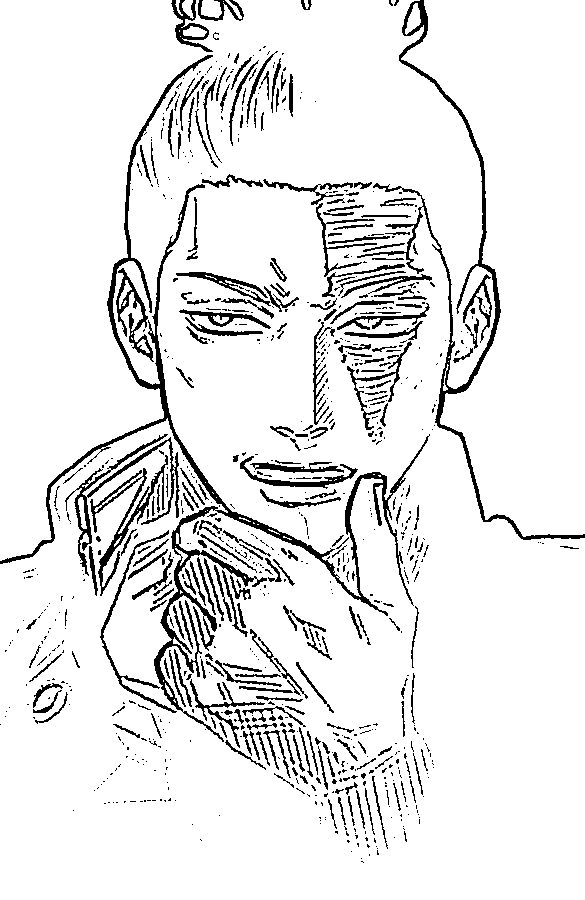 Coloriage Aoi Todo très agréable