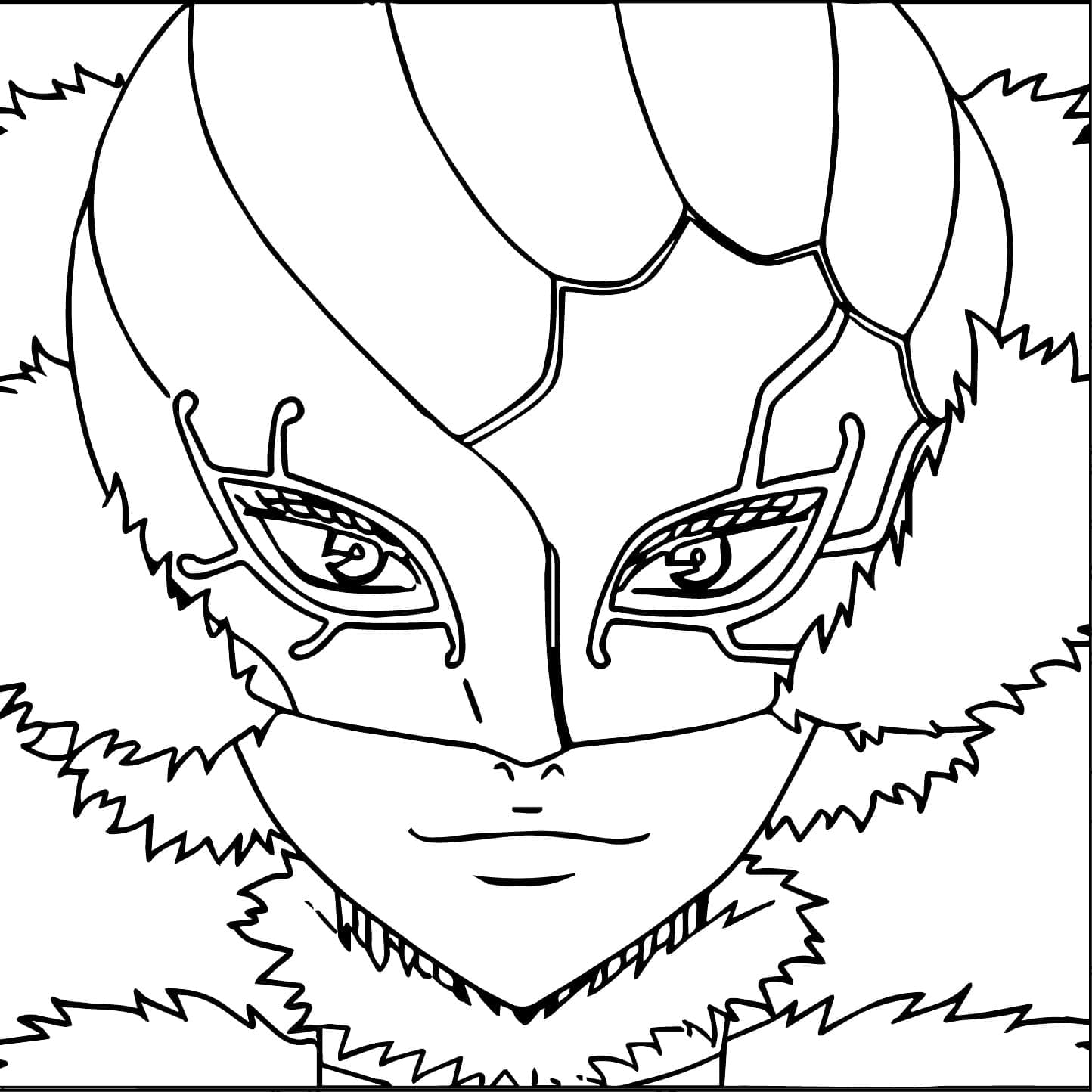 Coloriage Black Clover William Vangeance