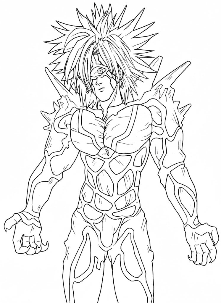 Coloriage Boros basique