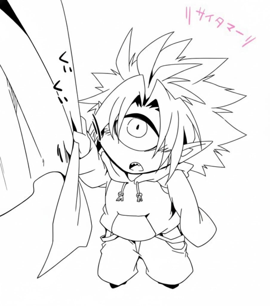 Coloriage Boros enfant