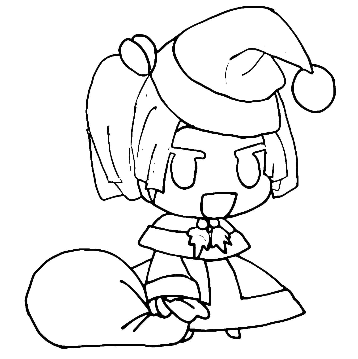 Coloriage Chibi Aoi Kanzaki