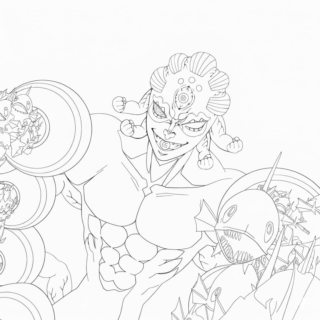 Coloriage Compétence Gyokko