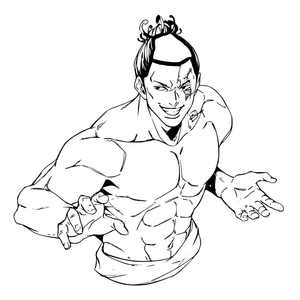 Coloriage Cool Aoi Todo