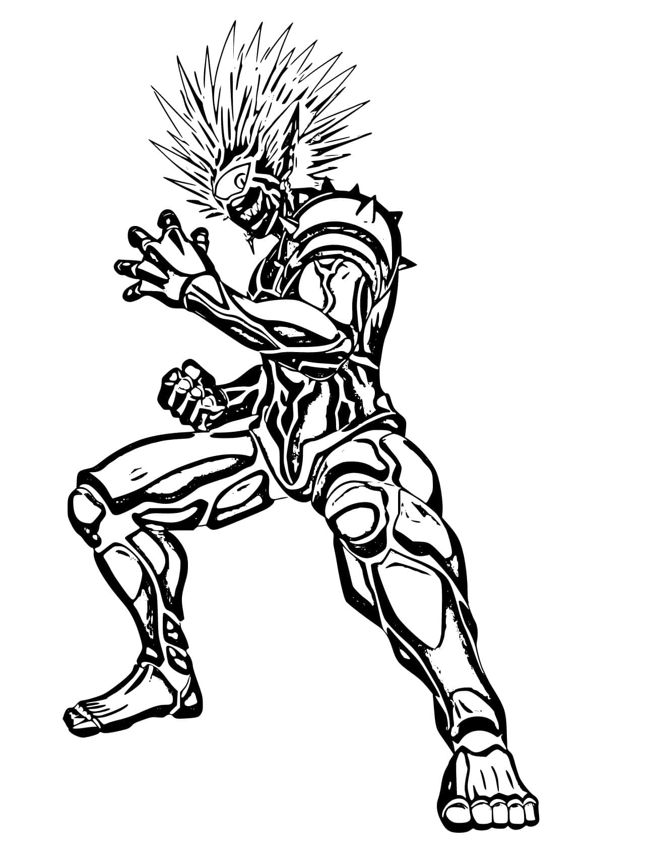 Coloriage Cool Boros