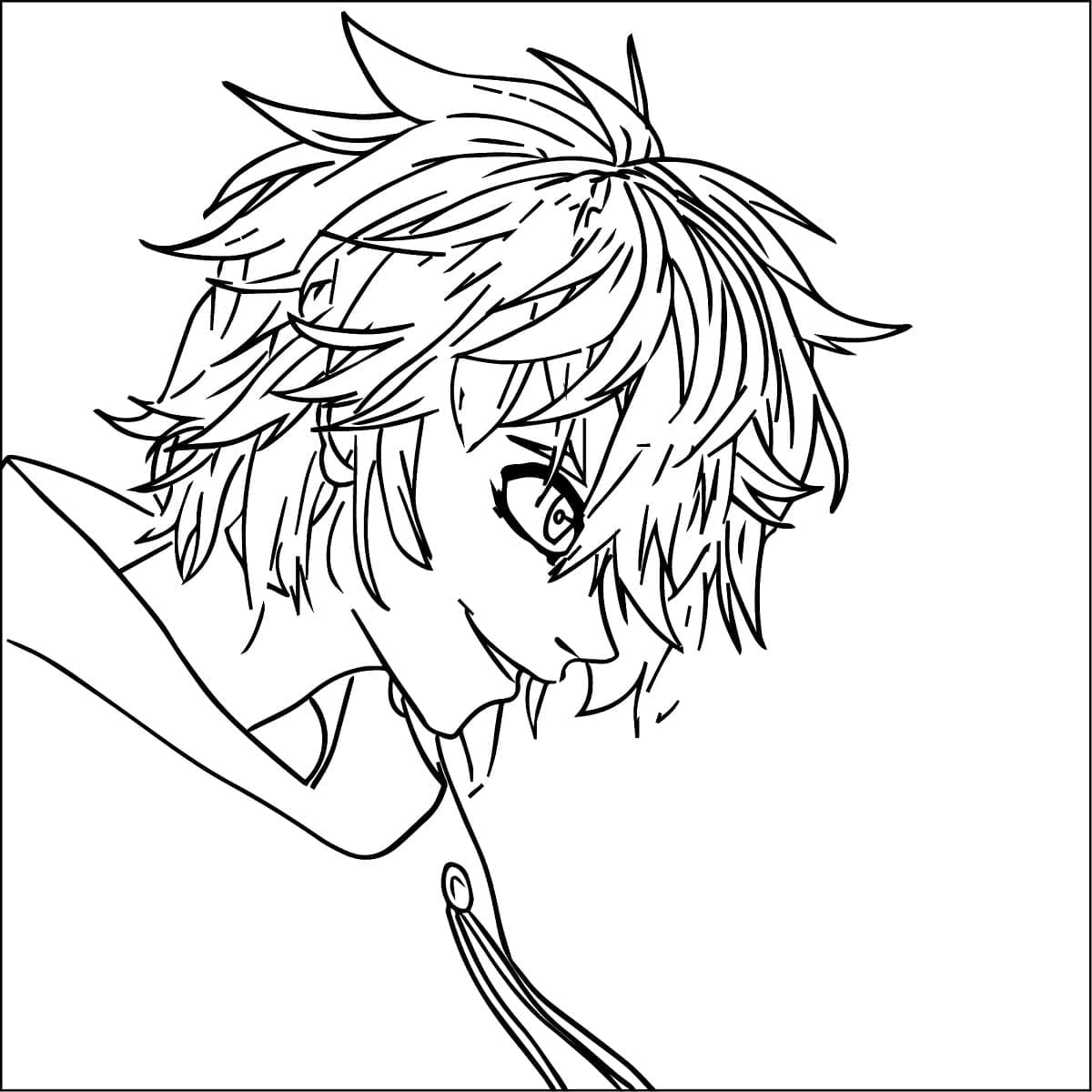 Coloriage Cool Luck Voltia