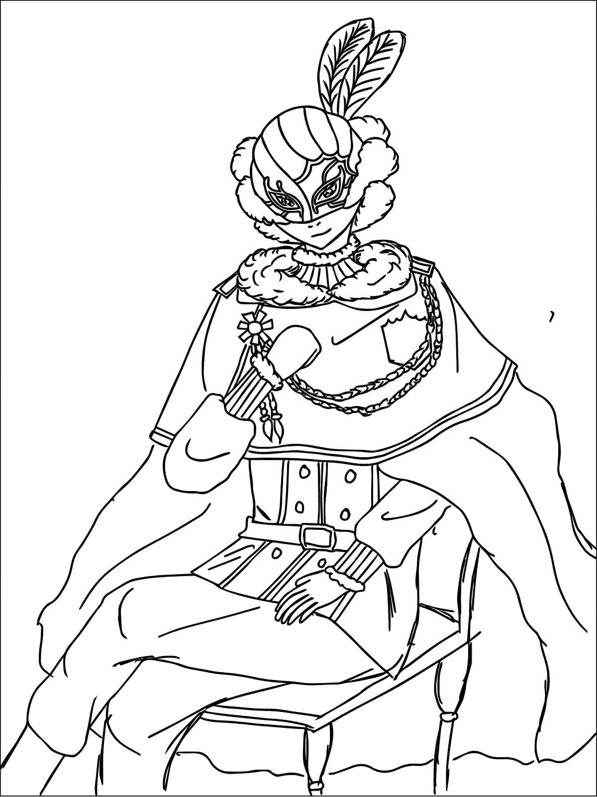 Coloriage Cool William Vangeance