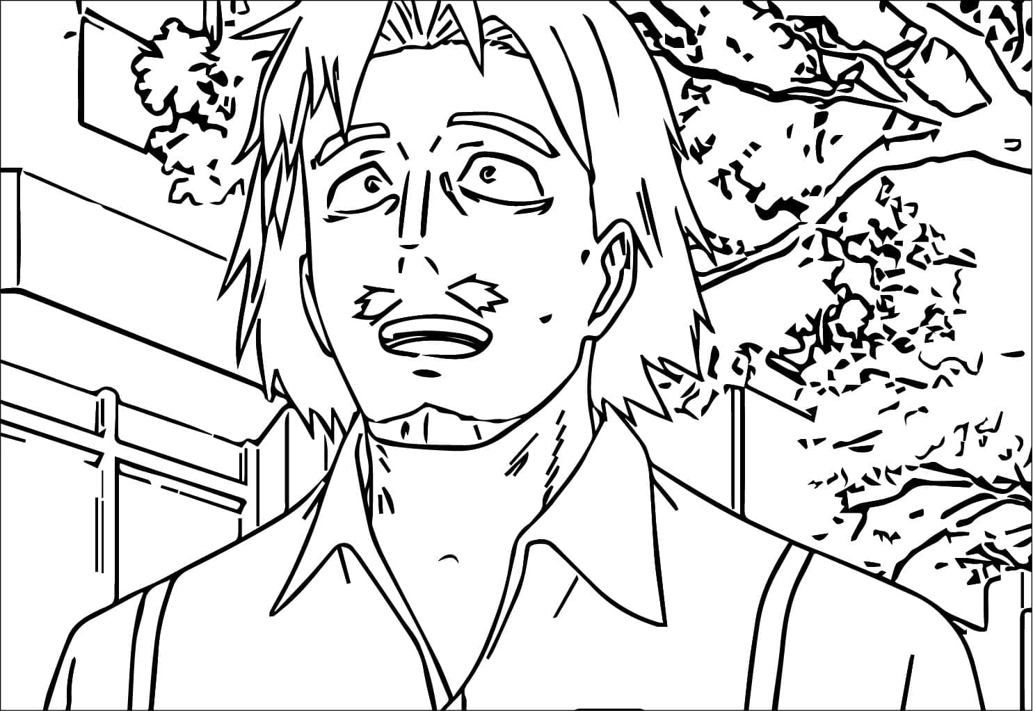 Coloriage Danjuro Tobita de My Hero Academia