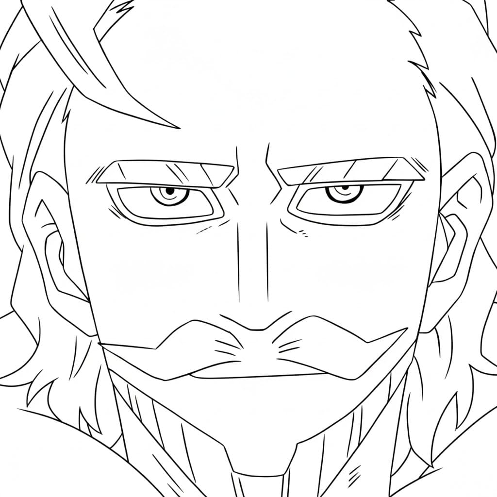 Coloriage Danjuro Tobita est cool