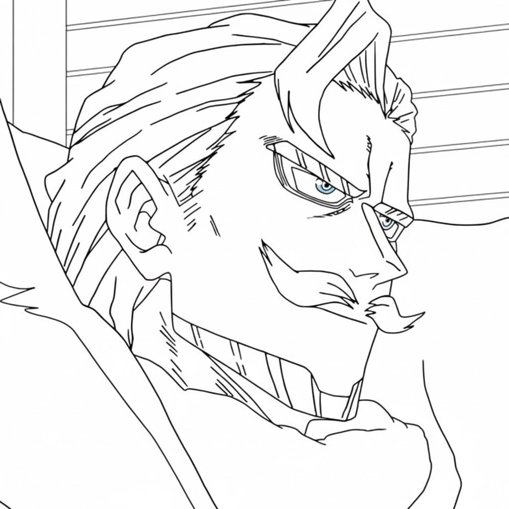 Coloriage Danjuro Tobita