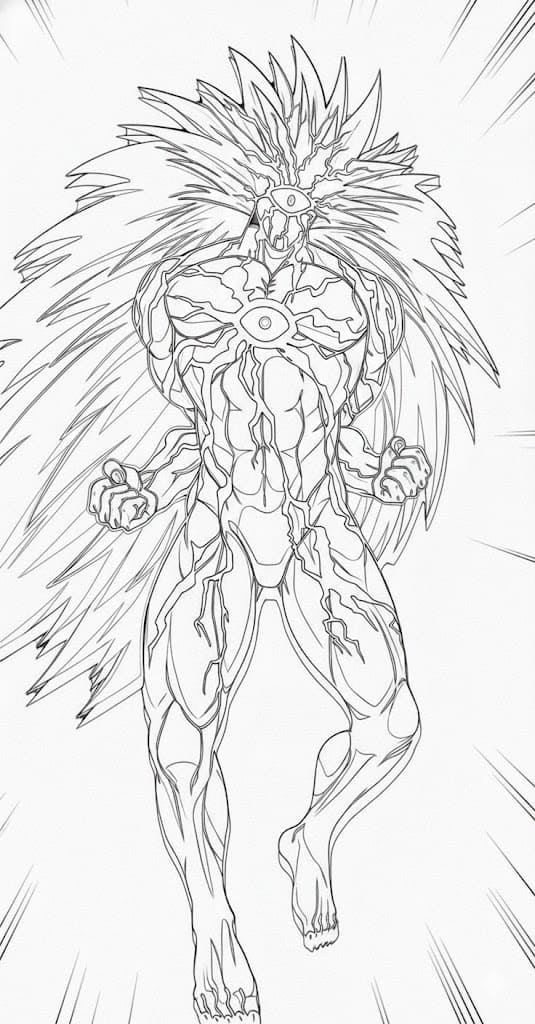 Coloriage Énergie Boros