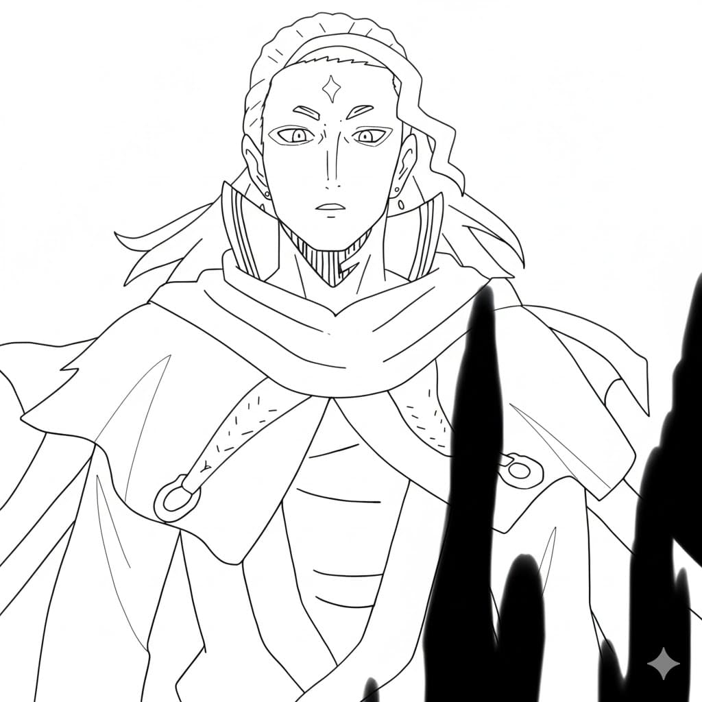 Coloriage Fuegoleon Vermillion Black Clover