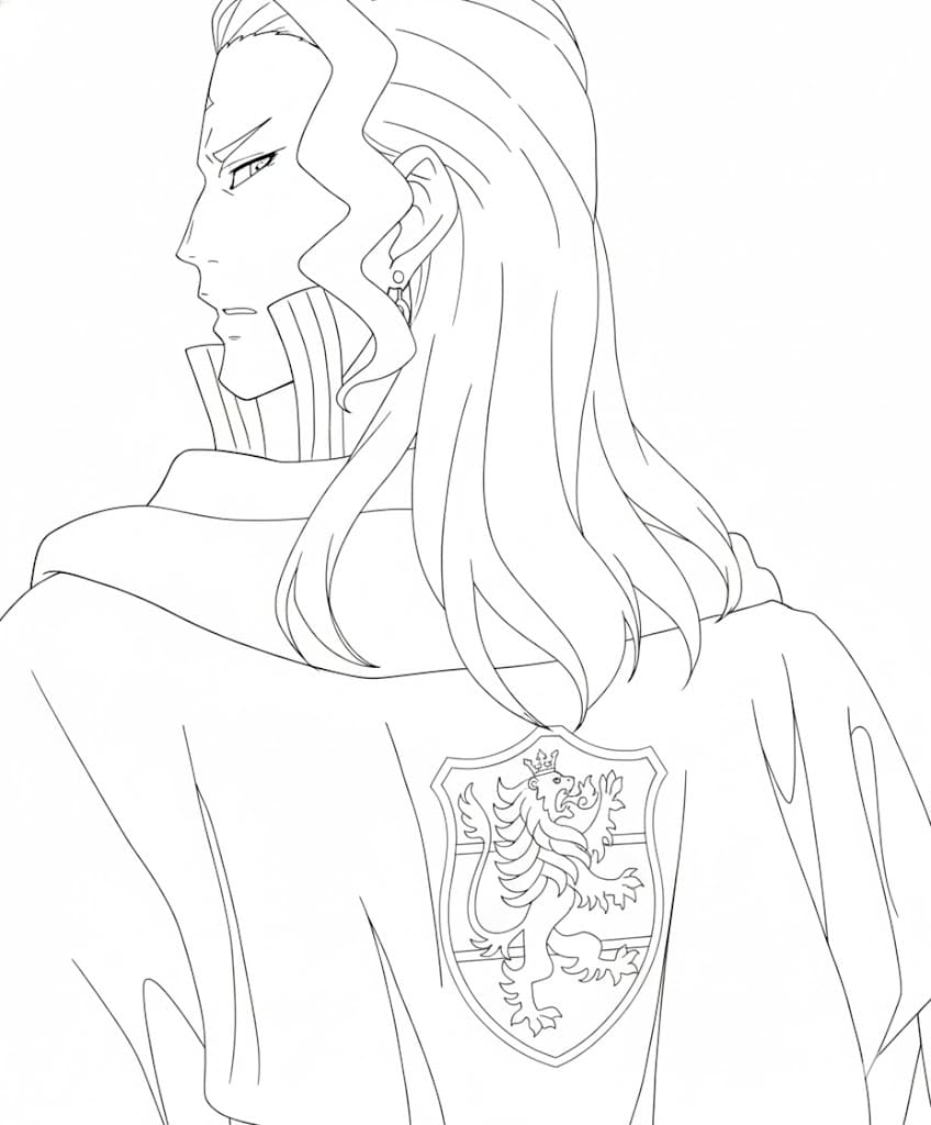 Coloriage Fuegoleon Vermillion cool