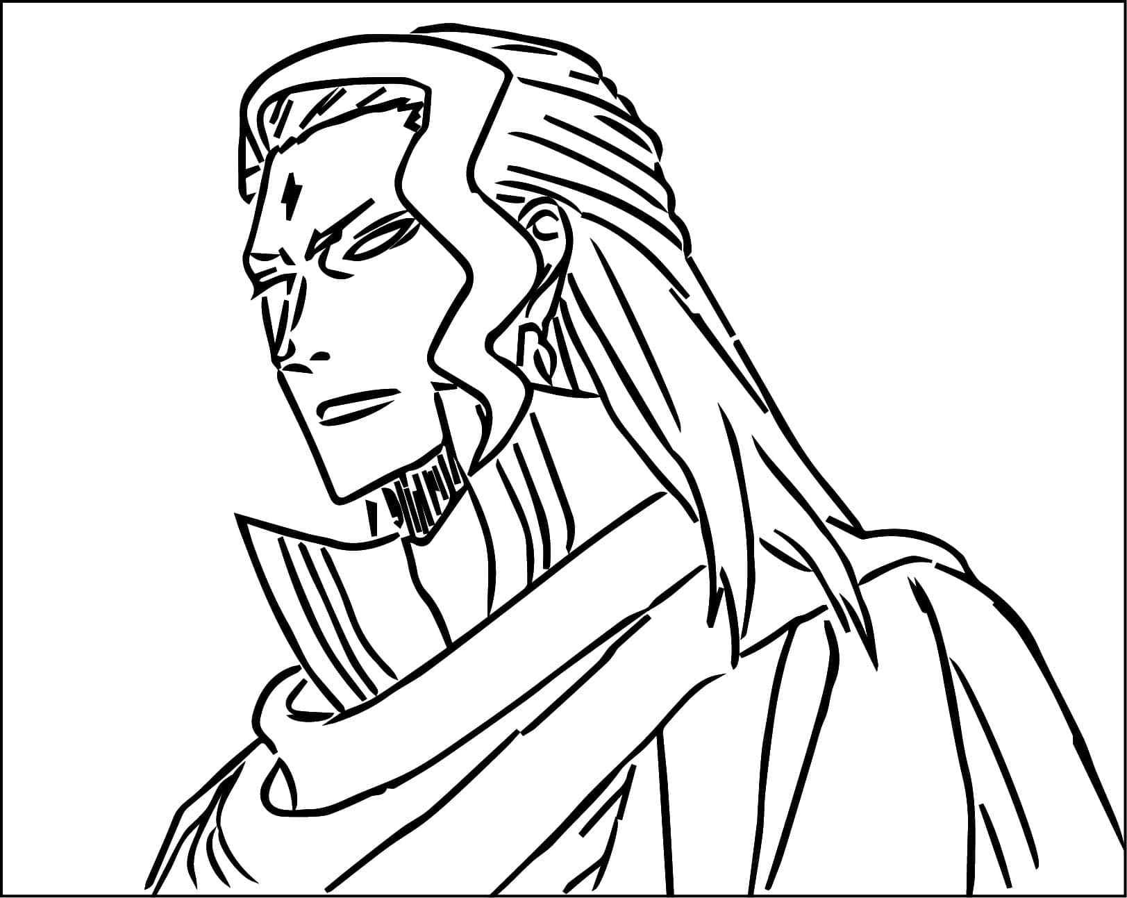 Coloriage Fuegoleon Vermillion de Anime Black Clover